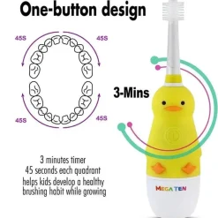 Baby Buddy Oral & Nasal Care*- Sonic Toothbrush Duck