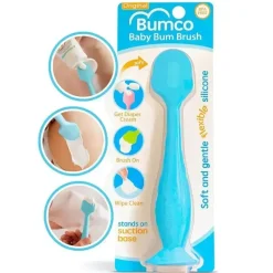 BabyBum Gift For Baby|Baby Shower*Baby Bum - Diaper Cream Brush Blue