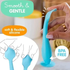 BabyBum Gift For Baby|Baby Shower*Baby Bum - Diaper Cream Brush Blue