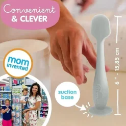 BabyBum Gift For Baby|Baby Shower*Baby Bum - Diaper Cream Brush Grey