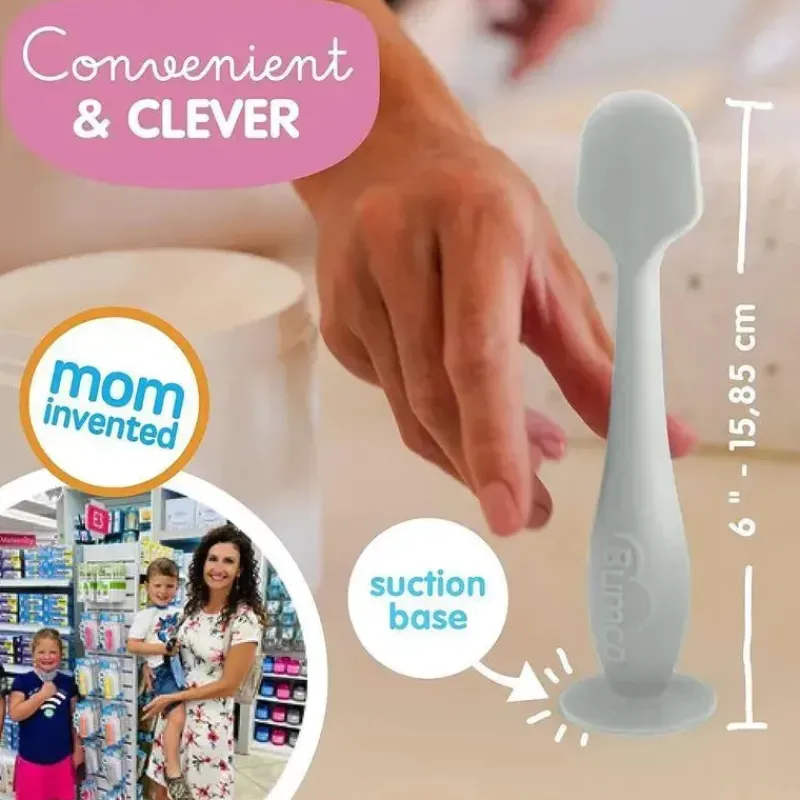 BabyBum Gift For Baby|Baby Shower*Baby Bum - Diaper Cream Brush Grey