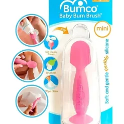 BabyBum Diaper Rash*Baby Bum - Mini Brush Diaper Ointment Applicator Pink