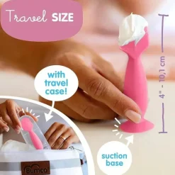 BabyBum Diaper Rash*Baby Bum - Mini Brush Diaper Ointment Applicator Pink