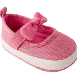 Baby Deer Baby Shoes*- Baby Girl Kaydence Shimmer Mary Jane Slip On, Pink