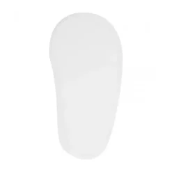 Baby Deer Baby Shoes*Crib Shoe, White - Size 3 (6-9M)