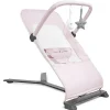 Baby Delight Bouncers, Swings & Rockers|Gift For Dad*- Alpine Deluxe Portable Bouncer, Peony Pink