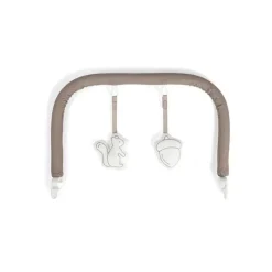 Baby Delight Bouncers, Swings & Rockers|Baby Shower*- Alpine Deluxe Portable Bouncer, 0-6 months, Organic Mocha