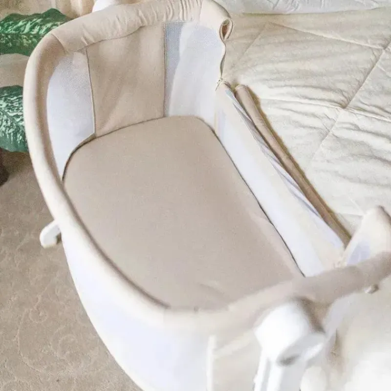 Baby Delight Organic|Cradle & Bassinet Bedding*- Beside Me Wink Organic Bassinet & Bedside Sleeper, Oatmeal