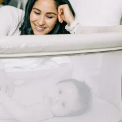 Baby Delight Organic|Cradle & Bassinet Bedding*- Beside Me Wink Organic Bassinet & Bedside Sleeper, Oatmeal