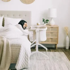 Baby Delight Organic|Cradle & Bassinet Bedding*- Beside Me Wink Organic Bassinet & Bedside Sleeper, Oatmeal