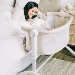 Baby Delight Organic|Cradle & Bassinet Bedding*- Beside Me Wink Organic Bassinet & Bedside Sleeper, Oatmeal