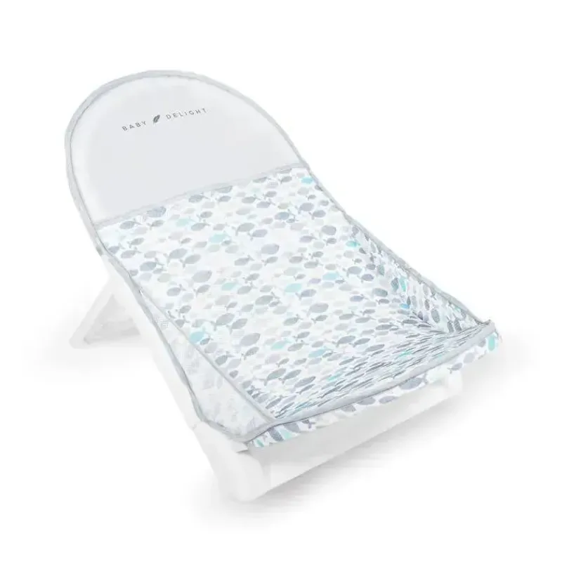 Baby Delight Gifts Up To $25|Bath Toys*- Cushy Nest Cirro Infant Mesh Bather, Grey Fish