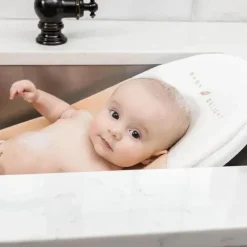 Baby Delight Gifts From $25 To $50|Bath Toys*- Cushy Nest Cloud Premium Organic Infant Bather, Organic Oat