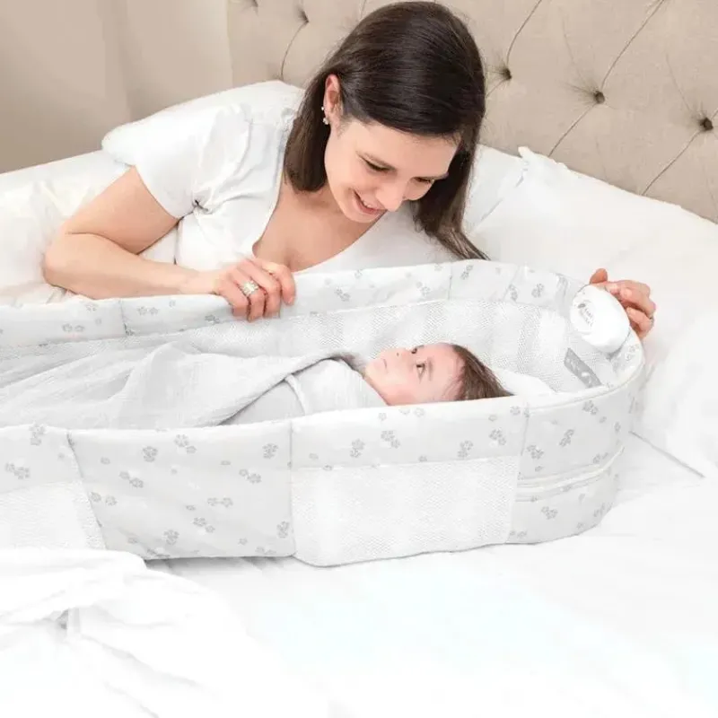 Baby Delight Cradle & Bassinet Bedding*- Snuggle Nest Harmony Portable Infant Sleeper, Floral Dreams