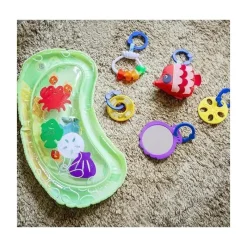 Baby Einstein Playmats & Gyms|Toys For 0-12 Months*- Sea Floor Explorers 2-in-1 Water Mat Portable Gym