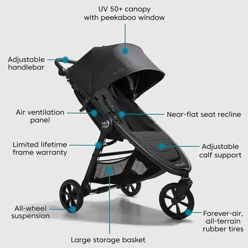 Baby Jogger Jogging Strollers*- City Mini GT 2 Stroller, Opulent Black