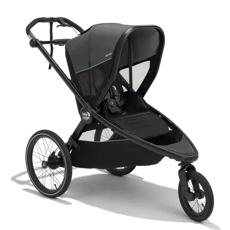 Baby Jogger Jogging Strollers|Cool Baby Products*- City Prix™ Jogger X Bike Trailer Stroller, Ambition Black