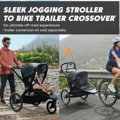 Baby Jogger Jogging Strollers|Cool Baby Products*- City Prix™ Trailer Conversion Kit