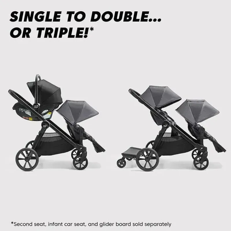 Baby Jogger Single Strollers*- City Select 2 Single to Double Stroller, Peact Blue