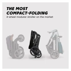 Baby Jogger Single Strollers*- City Sights Stroller Bundle, Frosted Ivory