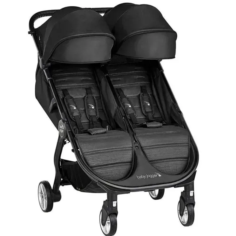 Baby Jogger Double Strollers*- City Tour 2 Double Stroller, Pitch Black
