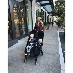 Baby Jogger Double Strollers*- City Tour 2 Double Stroller, Pitch Black
