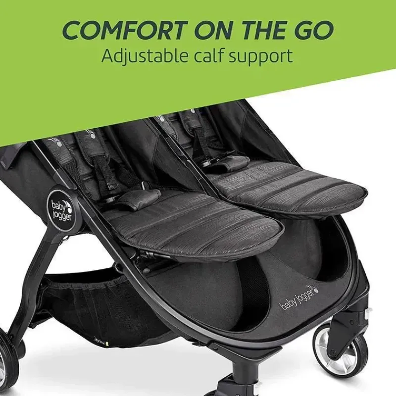 Baby Jogger Double Strollers*- City Tour 2 Double Stroller, Pitch Black