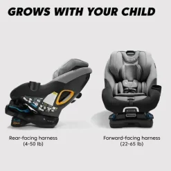 Baby Jogger Infant Car Seats*- City Turn Rotating Convertible Car Seat, Paloma Greige
