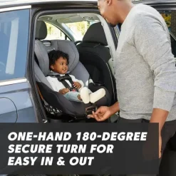 Baby Jogger Convertible Car Seats*- City Turn Rotating Convertible Car Seat, Onyx Black