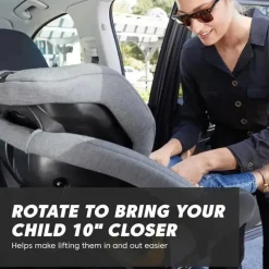 Baby Jogger Convertible Car Seats*- City Turn Rotating Convertible Car Seat, Onyx Black