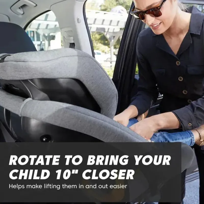 Baby Jogger Convertible Car Seats*- City Turn Rotating Convertible Car Seat, Onyx Black
