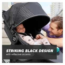 Baby Jogger Jogging Strollers*- Summit X3 Jogging Single Stroller, Midnight Black