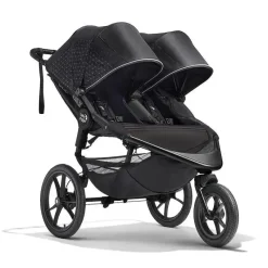 Baby Jogger Double Strollers*- Summit X3 Jogging Double Stroller, Midnight Black