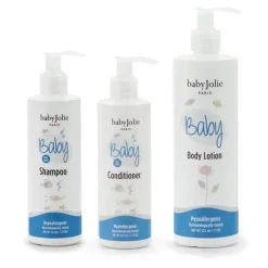 Baby Jolie Bath Gift Set|Cleaning*- Baby Bath And Moisturize Set, 3Pk (Shampoo, Conditioner & Lotion)