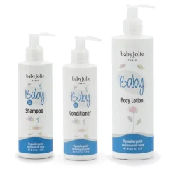 Baby Jolie Bath Gift Set|Cleaning*- Baby Bath And Moisturize Set, 3Pk (Shampoo, Conditioner & Lotion)