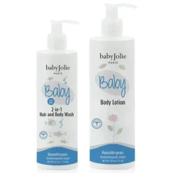 Baby Jolie Cleaning*- Baby Bath Set (Body Lotion & 2 In 1 Hair And Body Wash)