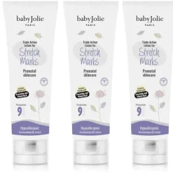 Baby Jolie Mom Skincare & Beauty Products|Postpartum*- 3Pk Mom Care Triple Action Lotion For Stretch Marks