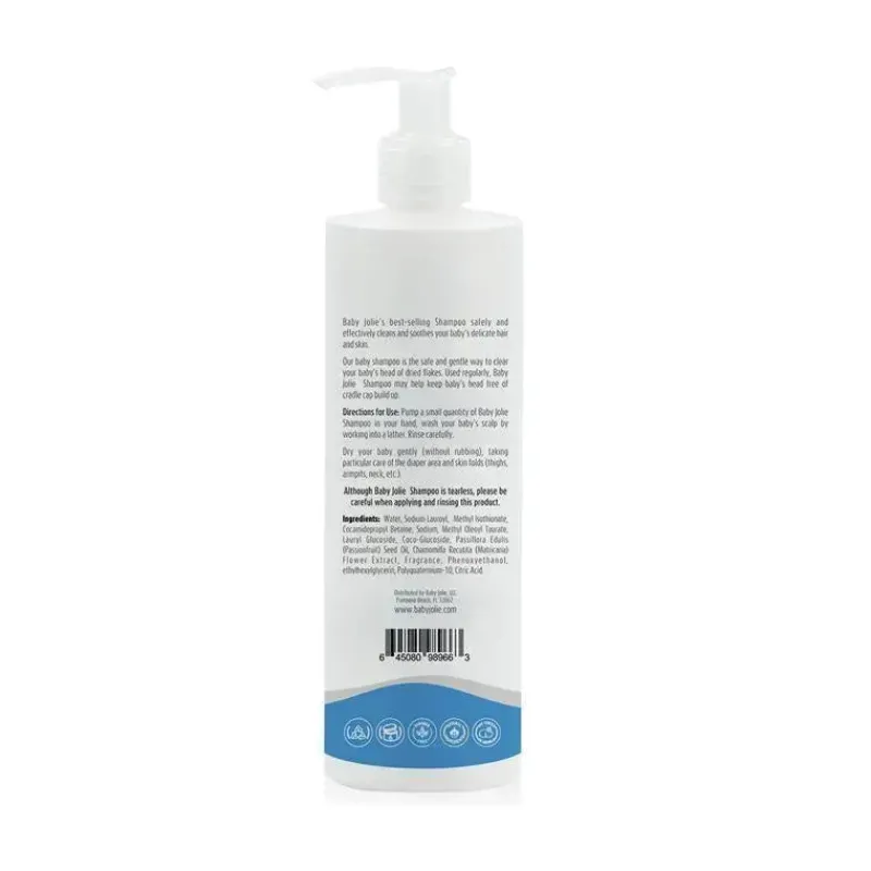 Baby Jolie Shampoo & Conditioner|Bodywash & Soap*- Tear Free Baby Shampoo, 3Pk