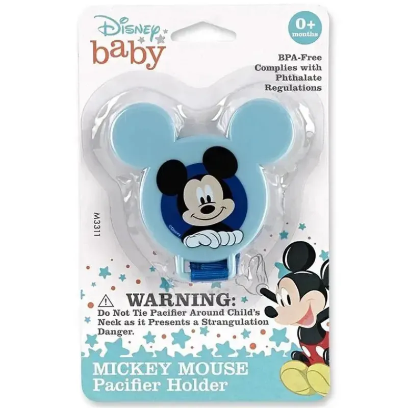 Baby King Mickey & Minnie|Pacifier Clips & Cases*- Pacifier Clip, Mickey/Minnie