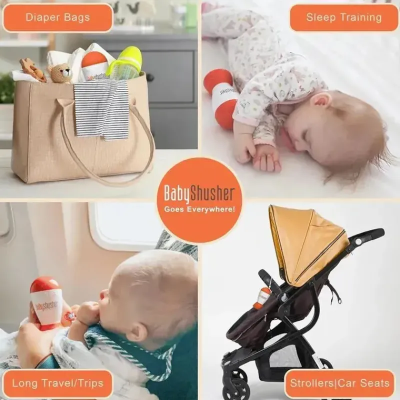 Baby Shusher Cool Baby Products|Soothers & Sound Machines*- The Original Shhh Calming Sound Machine for Baby