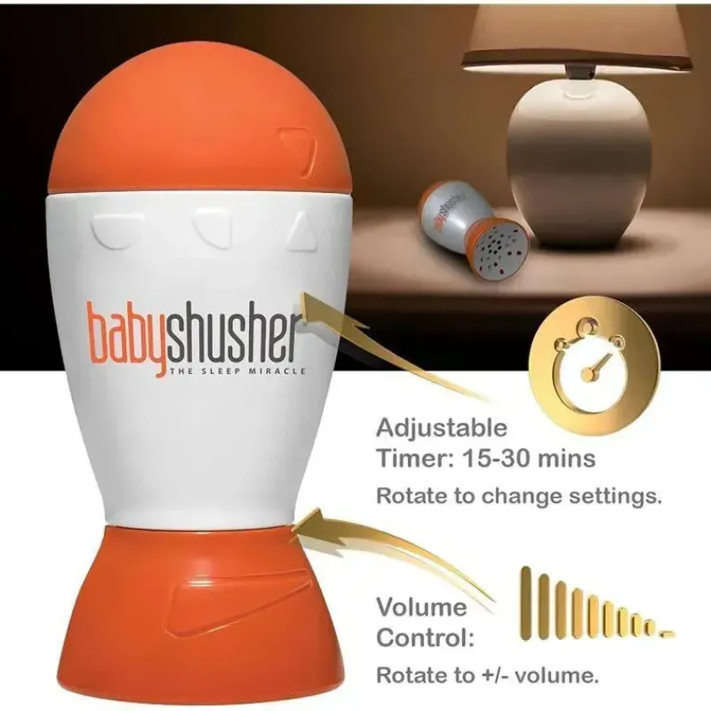 Baby Shusher Cool Baby Products|Soothers & Sound Machines*- The Original Shhh Calming Sound Machine for Baby