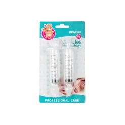 Ali Express Oral & Nasal Care*Baby Silicone Solid Needle Tube Care Nasal Aspirator 2Pcs 10ML