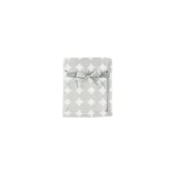 Baby Vision Blankets & Quilts*- Coral Fleece Blanket, Gray Dot