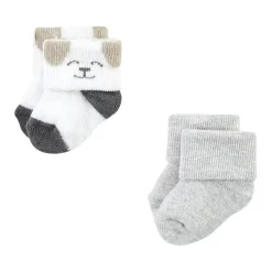 Baby Vision Baby Gloves & Socks*- Grow With Me Socks 12Pk, Dog