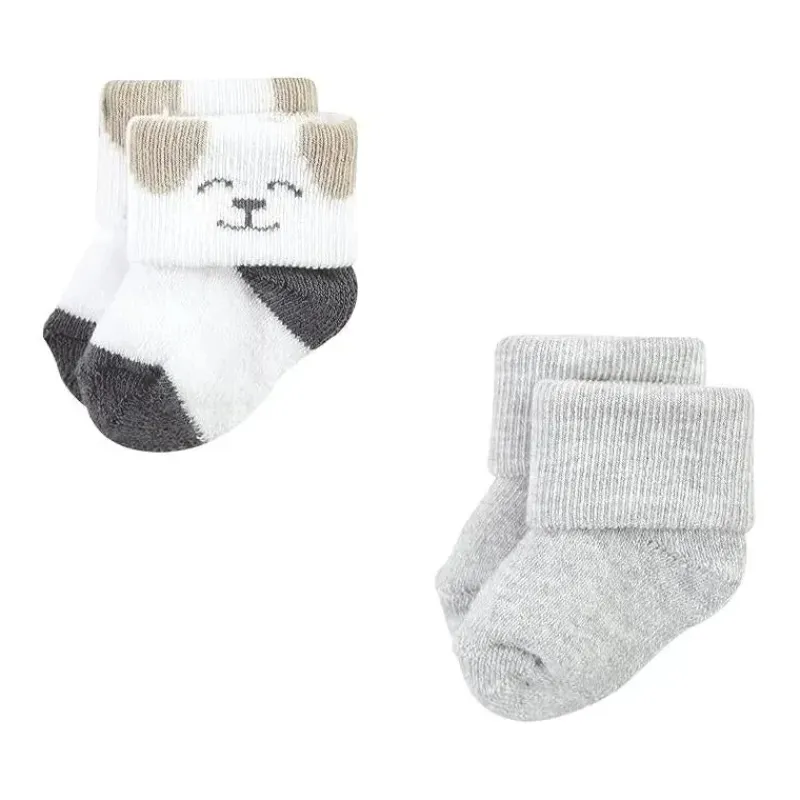 Baby Vision Baby Gloves & Socks*- Grow With Me Socks 12Pk, Dog