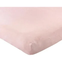 Baby Vision Mattresses, Pads & Covers*- Hudson Baby Unisex Baby Cotton Fitted Crib Sheet, Heather Pink