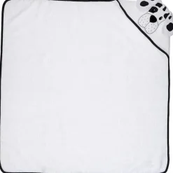 Baby Vision Baby Bath Towels*- Hudson Baby Cotton Animal Face Hooded Towel, Dalmatian