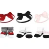 Baby Vision Baby Hair Accessories|Clothing Gift Set*- Hudson Baby Girl's Headband and Socks Giftset, Red Pink