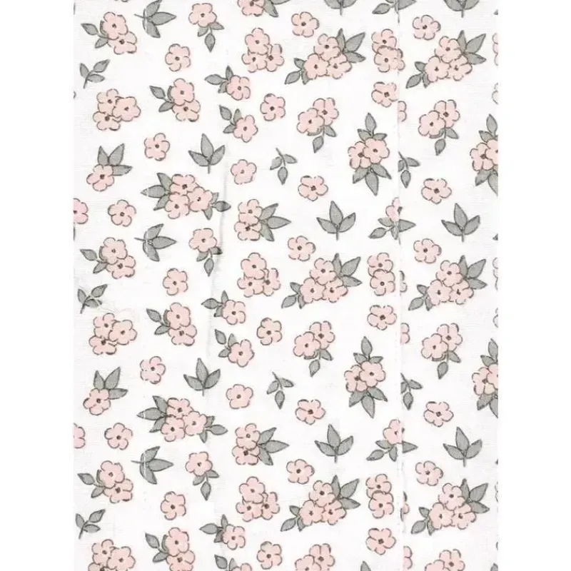 Baby Vision Baby Hair Accessories*- Hudson Baby Unisex Baby Cotton Flannel Burp Cloths 4-Pack, Wild Forest Pink, One Size