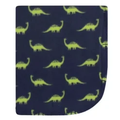 Baby Vision Lovies, Security Blankets & Blankies*- Hudson Baby Infant Boy Fleece Blankets, Dinosaurs